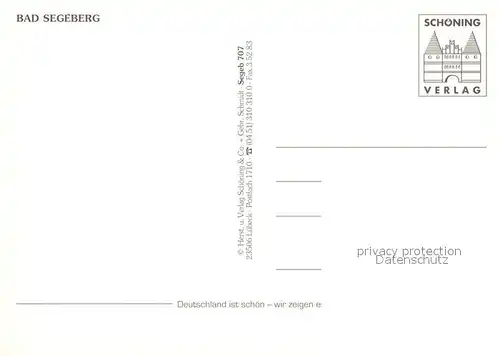 AK / Ansichtskarte Bad_Segeberg Fliegeraufnahme Panorama Karl May Festspiele  Bad_Segeberg