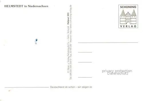 AK / Ansichtskarte Helmstedt Marktplatz Rathaus  Helmstedt