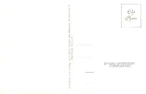 AK / Ansichtskarte Pullach_Isartal Kirche Inneres Pullach_Isartal