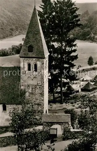AK / Ansichtskarte Karlsheim Kirchaehr Kirche Zeltplatz Karlsheim