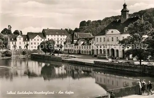 AK / Ansichtskarte Karlshafen_Bad Hafen Karlshafen_Bad