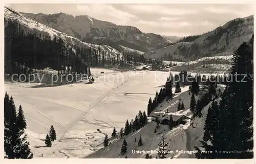 AK / Ansichtskarte Spitzingsee Unterkunftshaus Sonnwendjoch Spitzingsee
