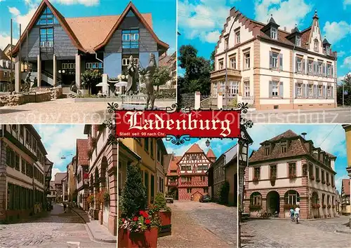 AK / Ansichtskarte Ladenburg Neues Rathaus Carl Benz Haus  Ladenburg
