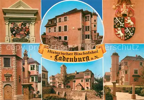 AK / Ansichtskarte Ladenburg Bischofshof Ladenburg