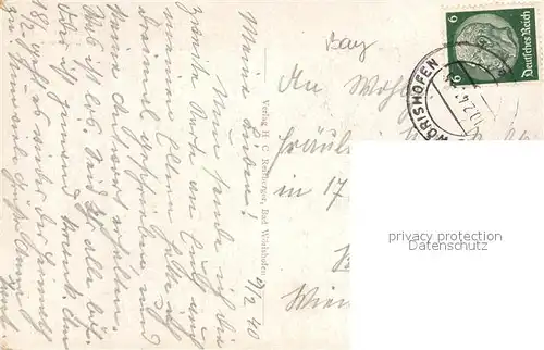 AK / Ansichtskarte Bad_Woerishofen Wassertretplatz am Eichwald Bad_Woerishofen