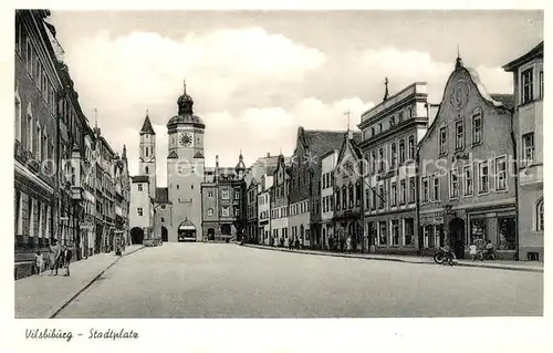 AK / Ansichtskarte Vilsbiburg Stadtplatz Vilsbiburg