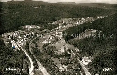 AK / Ansichtskarte Brilon Wald Fliegeraufnahme Brilon Wald