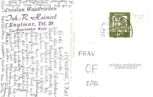 AK / Ansichtskarte St_Englmar Ortsansicht mit Kirche St_Englmar