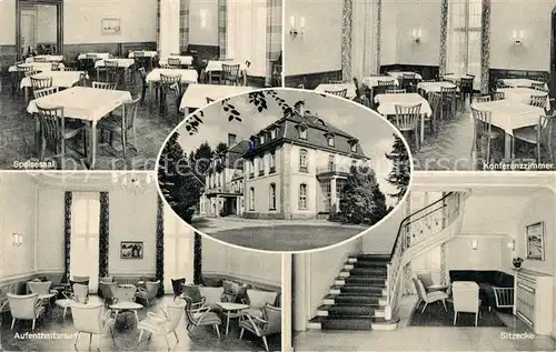 AK / Ansichtskarte Kronberg_Taunus Kurheim Genesungsheim Haus Waldfriede der AWO Hessen Innenansichten Kronberg Taunus