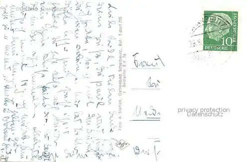 AK / Ansichtskarte Scharbeutz_Ostseebad Berliner Hof Speisesaal Hausbar Gesellschaftsraum Scharbeutz_Ostseebad