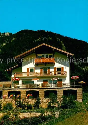 AK / Ansichtskarte St_Wolfgang_Salzkammergut Pension Haus am Hang St_Wolfgang_Salzkammergut