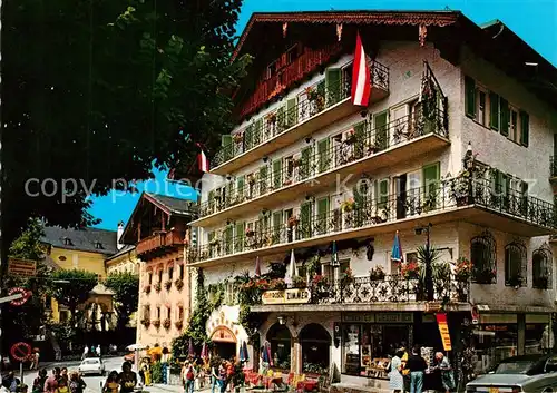 AK / Ansichtskarte St_Wolfgang_Salzkammergut Hotel Zum Schwarzen Roessl am Wolfgangsee St_Wolfgang_Salzkammergut