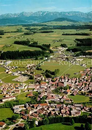 AK / Ansichtskarte Voecklamarkt mit Hoellengebirge Fliegeraufnahme Voecklamarkt
