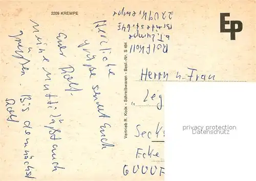 AK / Ansichtskarte Krempe_Holstein Rathaus Badesee Freibad Sprungturm Fahnenschwinger Krempe_Holstein