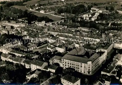 AK / Ansichtskarte Mirecourt Centre de la Ville College Eglise vue aerienne Mirecourt
