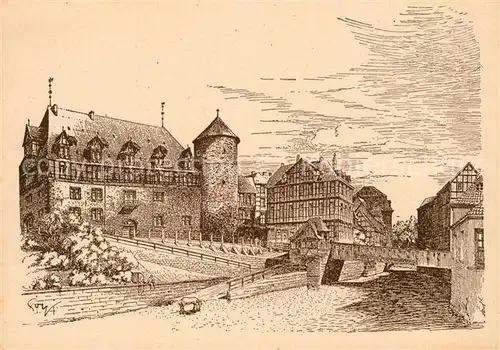 AK / Ansichtskarte Hannover Hannoversche Baudenkmaeler nach Originalen von F. O. Goy Kuenstlerkarte Hannover