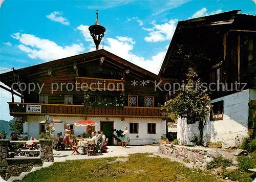 AK / Ansichtskarte Ellmau_Tirol Alpengasthof Riesen Ellmau Tirol