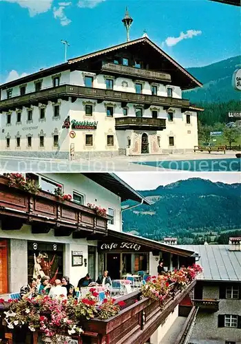 AK / Ansichtskarte Kirchberg_Tirol Tanzlokal Rauchkuchl Dancing Cafe Kitz Terrasse Kirchberg Tirol
