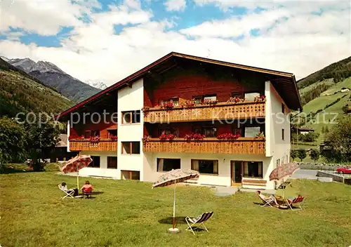 AK / Ansichtskarte Luttach_Ahrntal_Suedtirol Pension Tiroler Adler Alpen Luttach_Ahrntal_Suedtirol