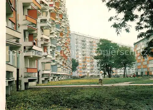AK / Ansichtskarte Popowice_Wroclaw Fragment osiedla mieszkaniowego Spoldzielni Energetyk 