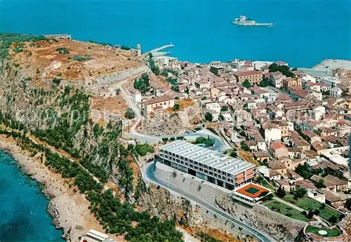 AK / Ansichtskarte Nauplia_Nauplion Stadt und Festung Bourtzi Fliegeraufnahme Nauplia Nauplion