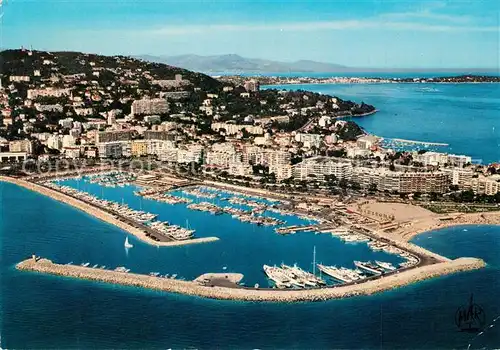 AK / Ansichtskarte Cannes_Alpes Maritimes Port Pierre Canto Cote d Azur vue aerienne Cannes Alpes Maritimes