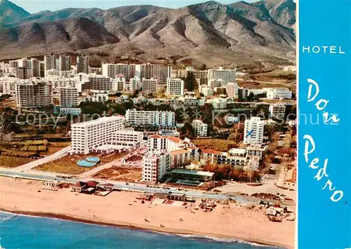 AK / Ansichtskarte Torremolinos Hotel Don Pedro Playa vista aerea Torremolinos