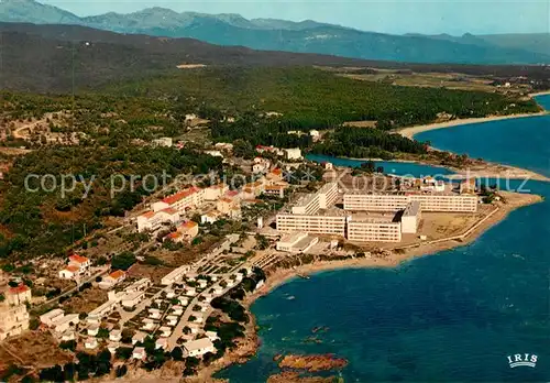 AK / Ansichtskarte Solenzara Station balneaire Hotel Mare e Festa Cote des Nacres vue aerienne Solenzara