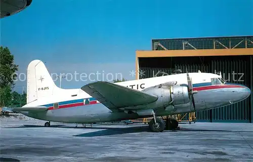 AK / Ansichtskarte Flugzeuge_Zivil Airnautic Vickers Viking 3B F BJRS c n 264 Flugzeuge Zivil