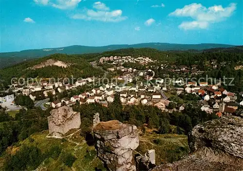 AK / Ansichtskarte Flossenbuerg Burgruine Flossenbuerg