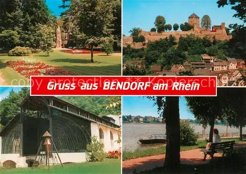 AK / Ansichtskarte Bendorf_Rhein Burg Sayn Sayner Huette  Bendorf Rhein