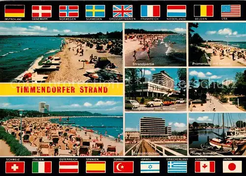 AK / Ansichtskarte Timmendorfer_Strand Kongresshalle Maritim Seeschloesschen Hafen  Timmendorfer_Strand