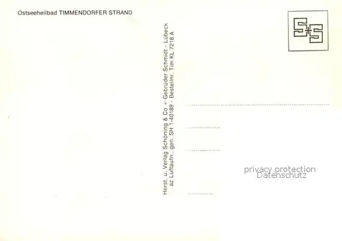 AK / Ansichtskarte Timmendorfer_Strand Fliegeraufnahme Timmendorfer_Strand