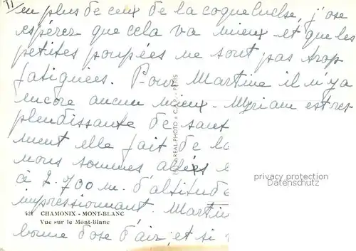 AK / Ansichtskarte Chamonix Mont Blanc Chamonix