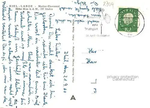 AK / Ansichtskarte Kiel Laboe Marine Ehrenmal  Kiel