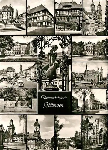 AK / Ansichtskarte Goettingen_Niedersachsen Gaenseliesel Goettingen Niedersachsen