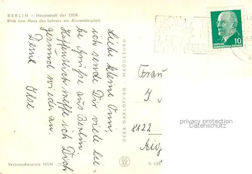 AK / Ansichtskarte Berlin Alexanderplatz Berlin