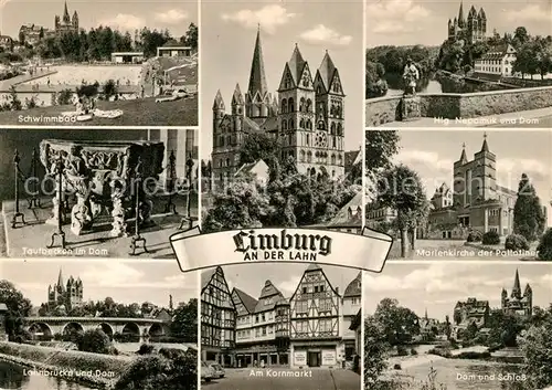 AK / Ansichtskarte Limburg_Lahn Marienkirche Hlg. Nepomuk Dom  Limburg_Lahn