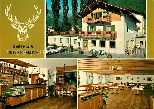 AK / Ansichtskarte St_Martin_Passeier Gasthaus Restaurant Jager Hans St_Martin_Passeier