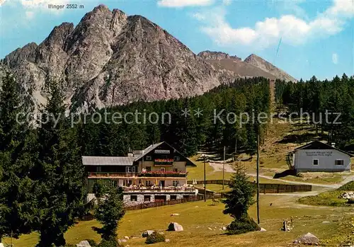 AK / Ansichtskarte Falzeben Alpengasthof Alpenrose mit Sessellift Falzeben