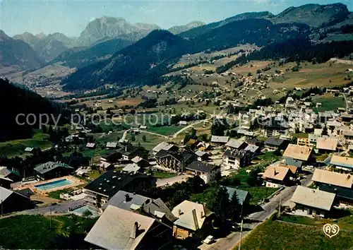 AK / Ansichtskarte Chatel_Haute Savoie Station Village SVS Vallee d Abondance Alpes vue aerienne Chatel Haute Savoie
