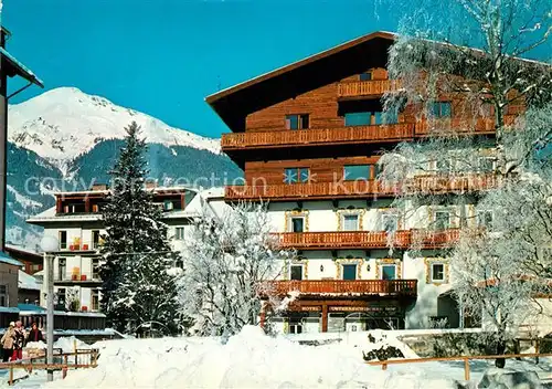 AK / Ansichtskarte Bad_Hofgastein Hotel oesterreichischer Hof im Winter Alpen Bad_Hofgastein