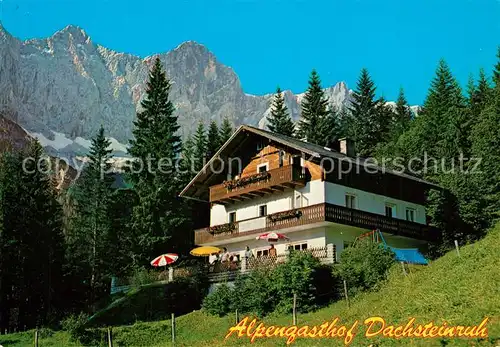 AK / Ansichtskarte Ramsau_Dachstein_Steiermark Alpengasthof Dachsteinruh Dachsteingebirge Ramsau_Dachstein