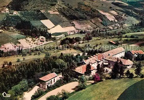 AK / Ansichtskarte Saint Clement sur Valsonne Maison de Retraite vue aerienne Saint Clement sur Valsonne