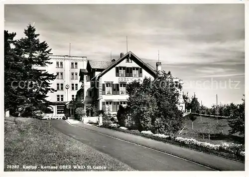 AK / Ansichtskarte St_Gallen_SG Kneipp Kurhaus Oberwaid St_Gallen_SG