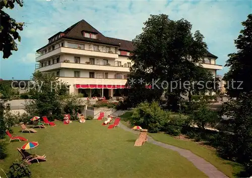 AK / Ansichtskarte Rheinfelden_AG Hotel Schwanen Liegewiese Rheinfelden AG