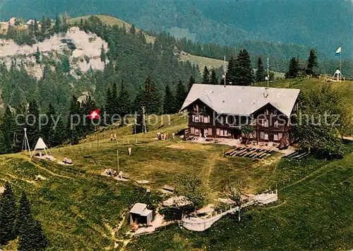 AK / Ansichtskarte Fankhaus Hotel Napf Fliegeraufnahme Fankhaus