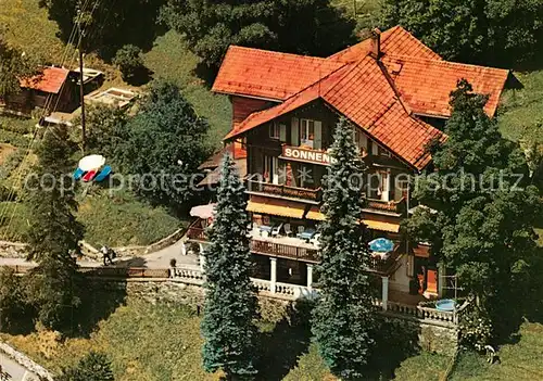 AK / Ansichtskarte Grindelwald Pension Sonnenberg Fliegeraufnahme Grindelwald