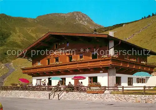 AK / Ansichtskarte Mayrhofen_Zillertal Alpengasthof Hirschbichlalm Zillertaler Hoehenstrasse Mayrhofen_Zillertal