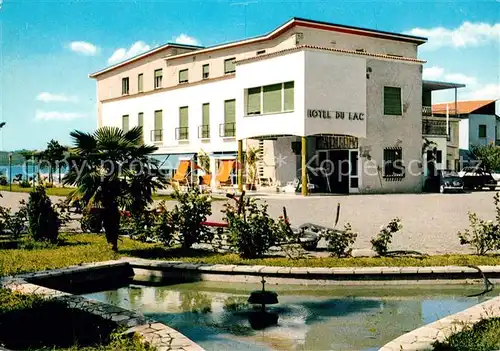 AK / Ansichtskarte Sirmione Hotel du Lac am Gardasee Sirmione